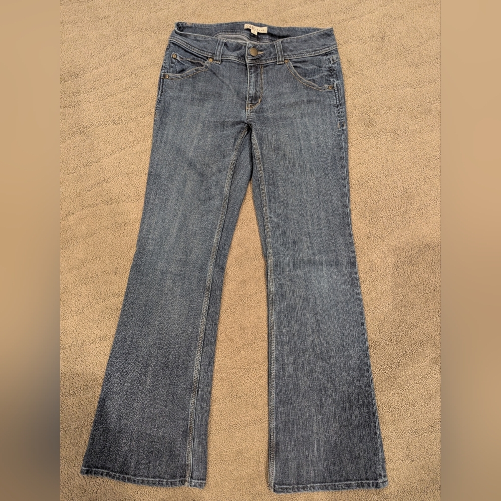 CAbi Bootcut Flap Pocket Jean Style 638R